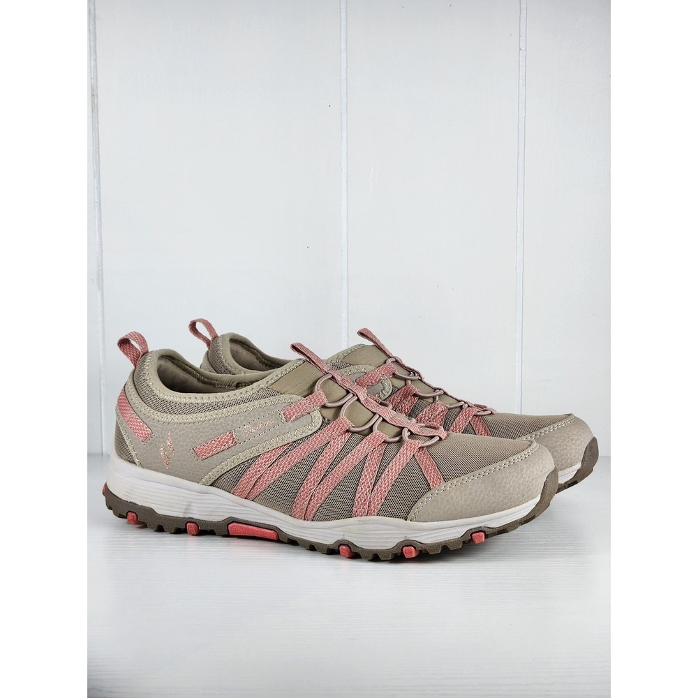 Skechers Seager Hiker Slip On Trail Shoes Womens 9 Taupe Pink 158049S Sneaker